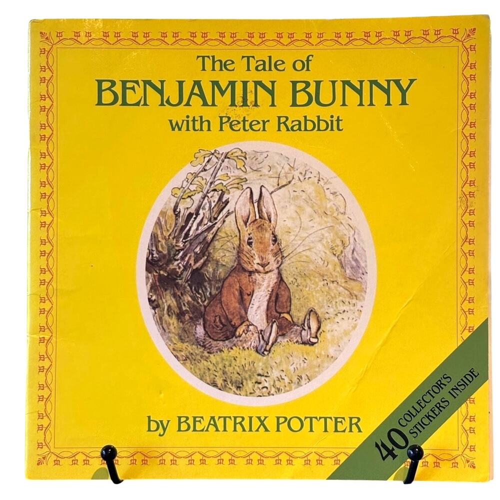 Vintage 1986 The Tale of Benjamin Bunny with Peter Rabbit, Beatrix Potter, PB